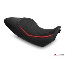 LUIMOTO Diamond Edition Rider Seat Cover for the DUCATI DIAVEL 1260 (2019+) - OE Seat